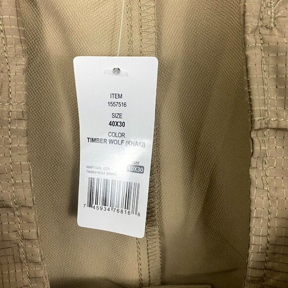 Banana Republic Performance Chino Pants Men's Size 40x30 Polyester Khaki NEW - Picture 13 of 15